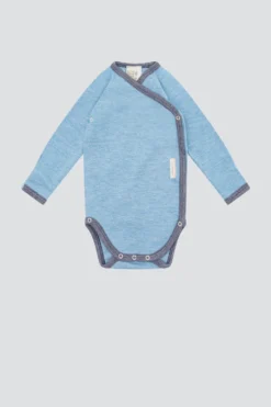 Baby Body mit Wolle-Seide