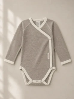 Baby Body mit Wolle-Seide