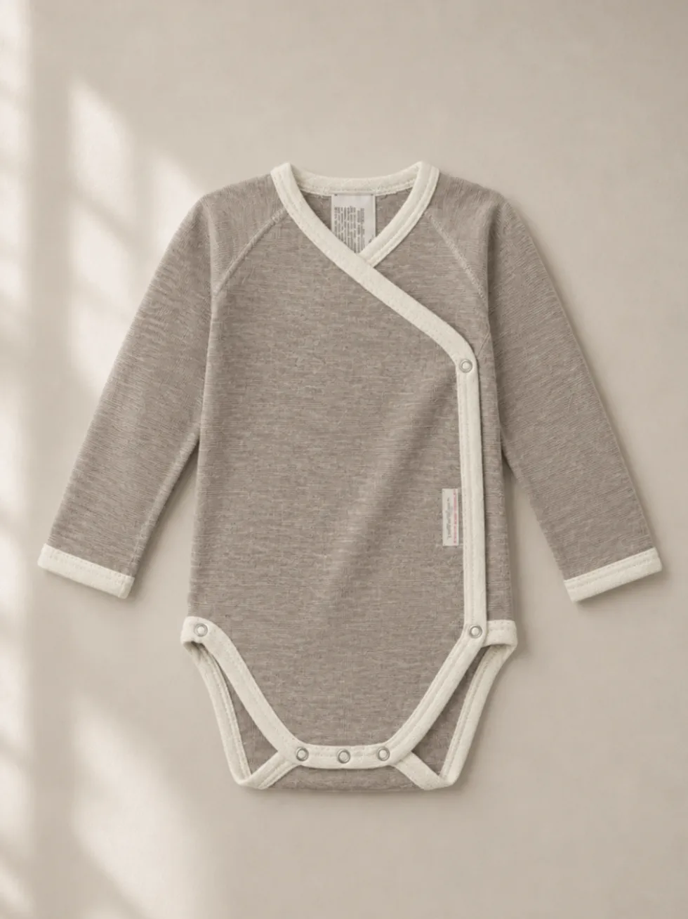 Baby Body mit Wolle-Seide