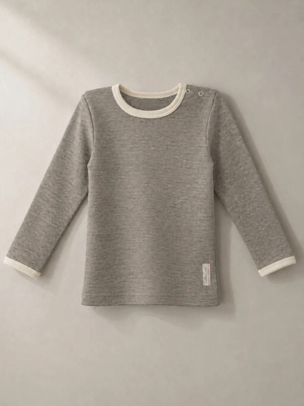 Baby Shirt mit Wolle-Seide