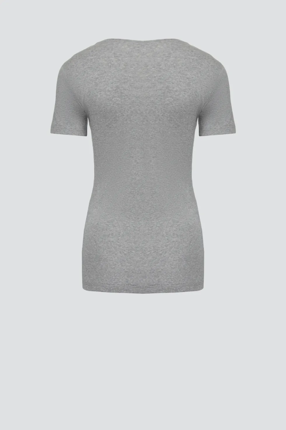 Basic Shirt aus Feinripp