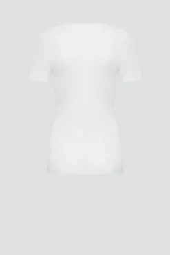 Basic Shirt aus Feinripp