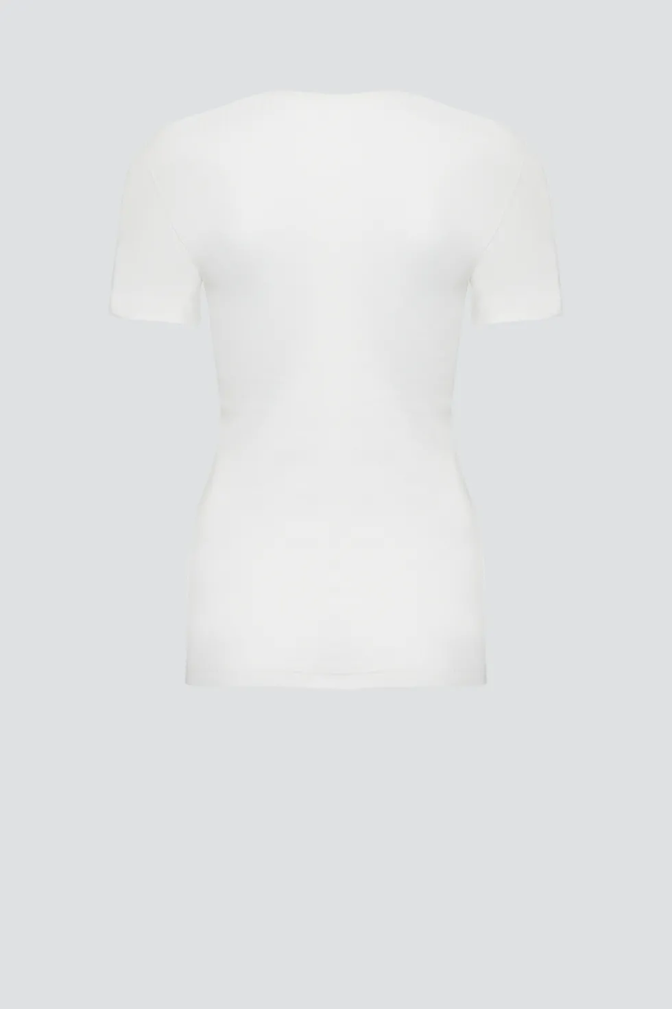 Basic Shirt aus Feinripp
