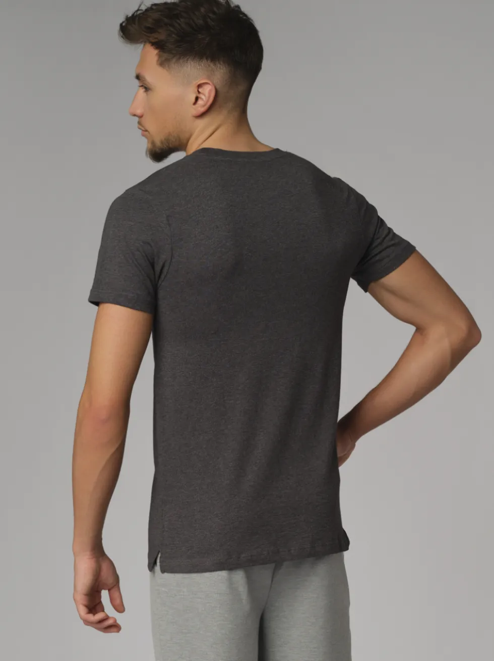 Basic Shirt kurzarm Rundhals