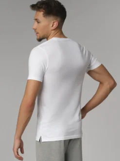 Basic Shirt kurzarm V-Ausschnitt