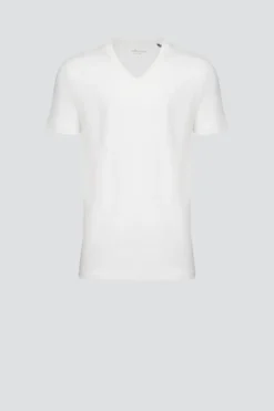 Basic Shirt kurzarm V-Ausschnitt