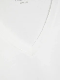 Basic Shirt kurzarm V-Ausschnitt