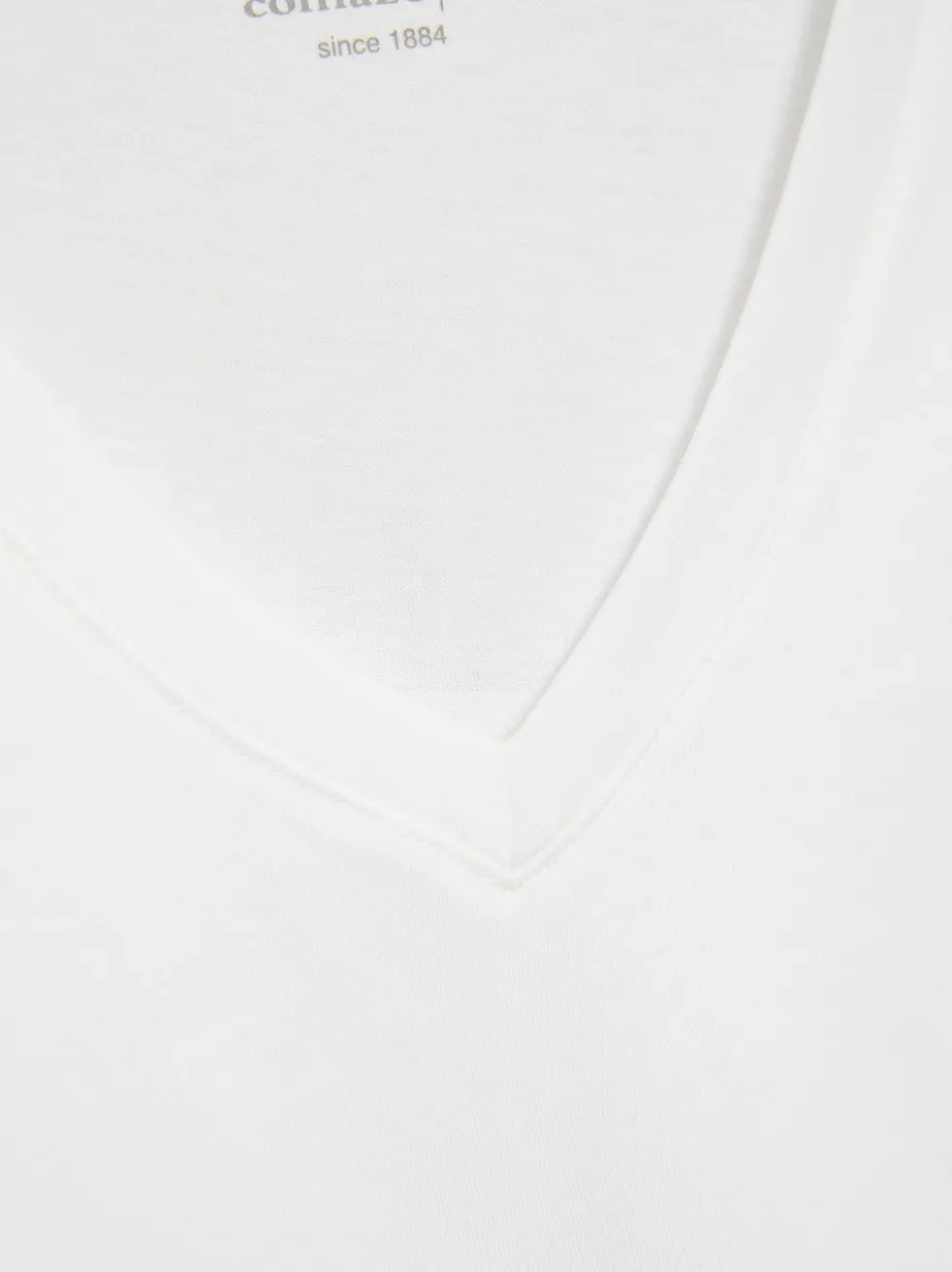 Basic Shirt kurzarm V-Ausschnitt