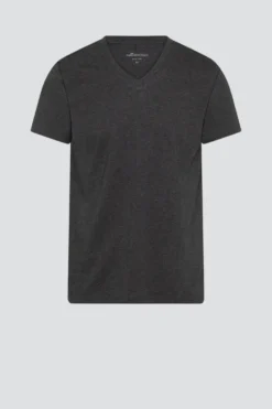 Basic Shirt kurzarm V-Ausschnitt