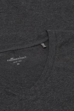 Basic Shirt kurzarm V-Ausschnitt