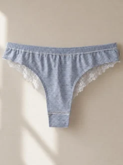 Brasil Slip mit Spitze