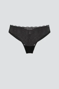 Brasil-Slip mit Spitze