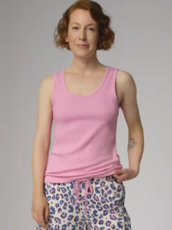 Feinripp Shirt ohne Arm