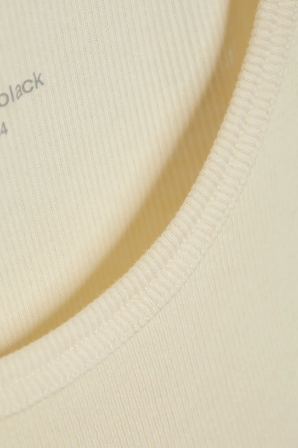 Feinripp Shirt ohne Arm