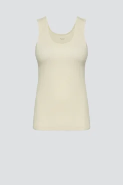 Feinripp Shirt ohne Arm
