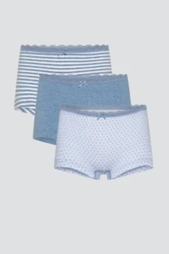 Hipster 3er Pack aus Bio-Baumwolle, Fairtrade