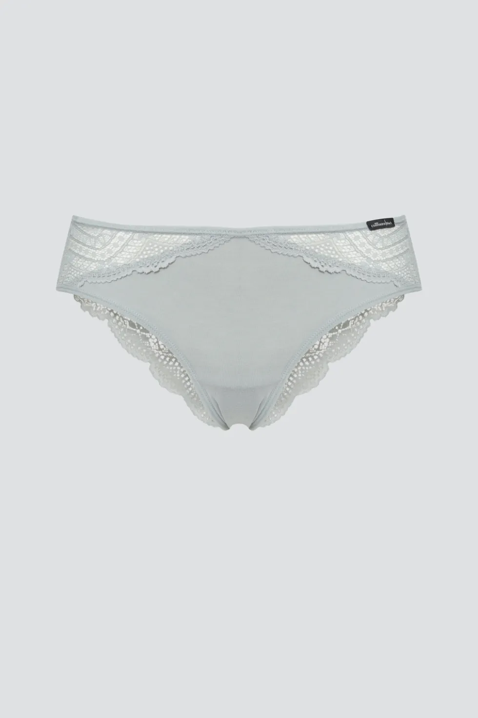 Jazz-Pants aus Modal mit zarter Spitze