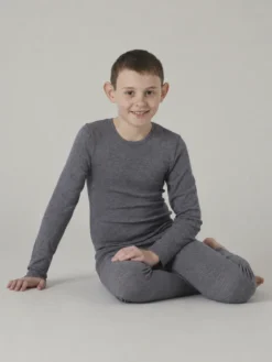 Kinder Leggings mit Wolle-Seide