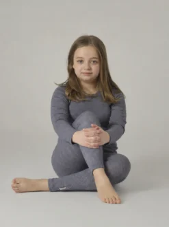 Kinder Leggings mit Wolle-Seide