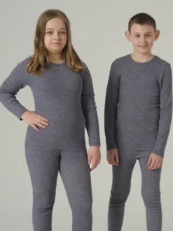 Kinder Shirt mit Wolle-Seide