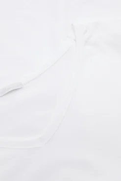 Kurzarm Shirt aus Baumwolle und Micromodal
