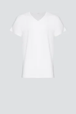 Kurzarm Shirt aus Baumwolle und Micromodal