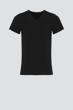 Kurzarm Shirt aus Baumwolle und Micromodal