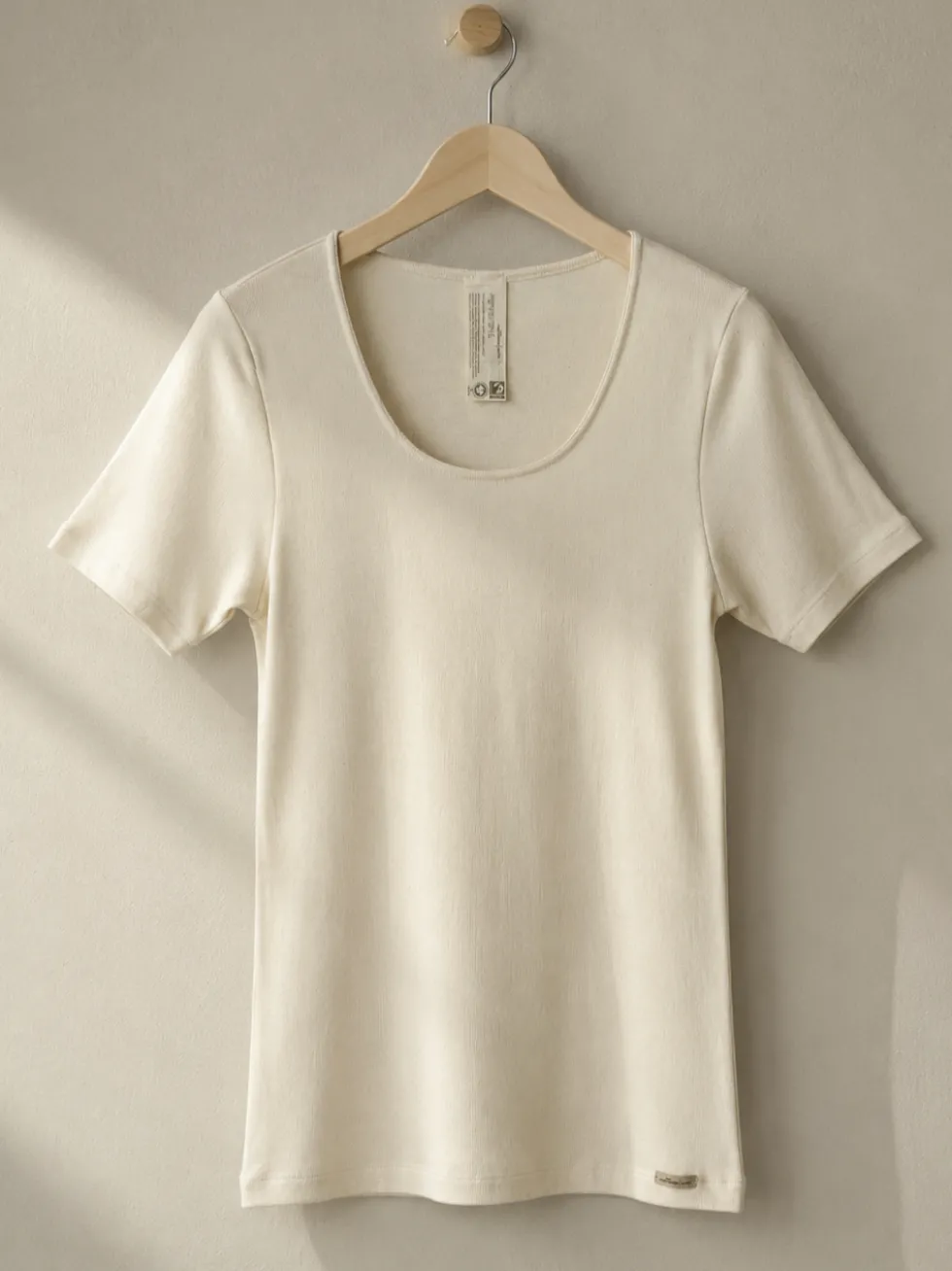 Kurzarm Shirt aus Bio-Baumwolle, Fairtrade