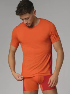 Kurzarm-Shirt aus Merinowolle | 150 g/m² | Extrem leicht auf der Haut | Atmungsaktiv