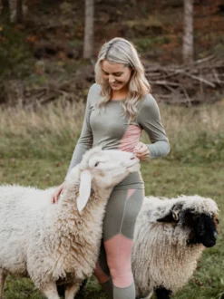 100 % Merinowolle-Hose für Damen | 190 g/m² | Exzellenter Wärmeschutz