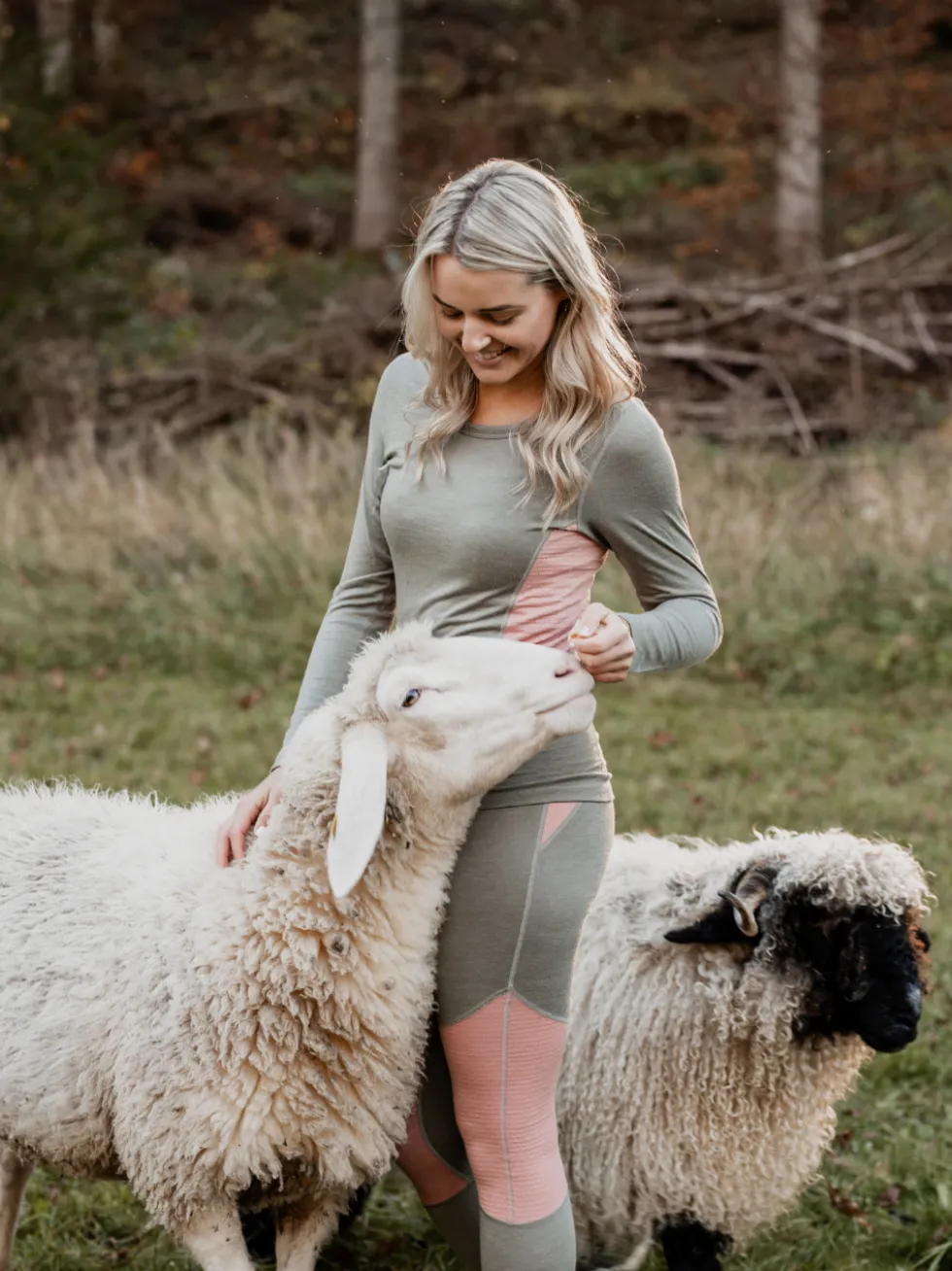 100 % Merinowolle-Hose für Damen | 190 g/m² | Exzellenter Wärmeschutz