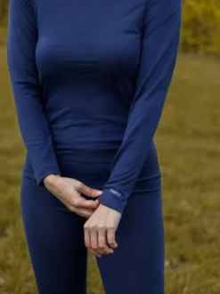 100 % Merinowolle-Shirt für Damen | 190 g/m² | Exzellenter Wärmeschutz
