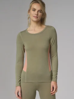 100 % Merinowolle-Shirt für Damen | 190 g/m² | Exzellenter Wärmeschutz