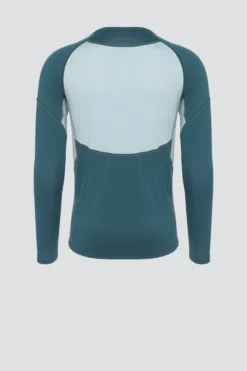 100 % Merinowolle-Shirt langarm | 190 g/m² | Hervorragendes Sweatmanagement dank integrierten Mesh-Einsätzen