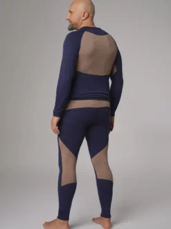 100 % Merinowolle-Unterhose lang | 190 g/m² | Hervorragendes Sweatmanagement dank integrierten Mesh-Einsätzen
