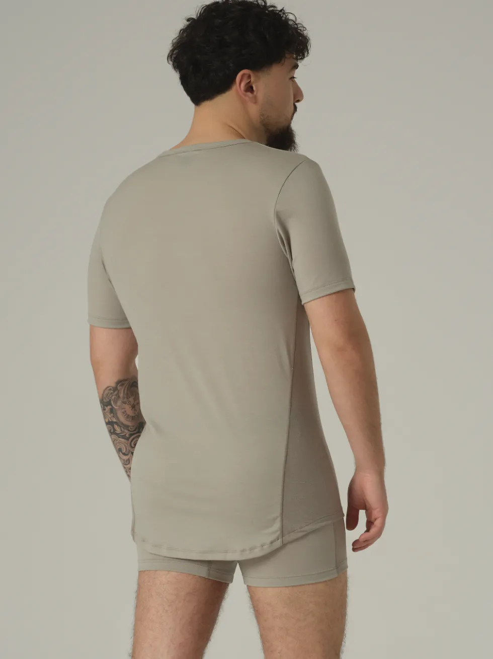 Robustes Merinowolle-Shirt Kurzarm | Innovative Stricktechnologie