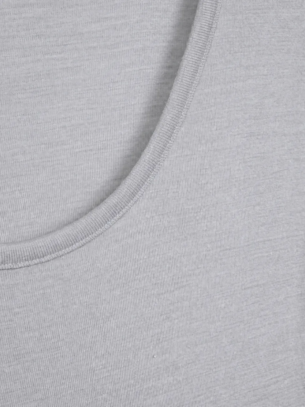 Shirt aus Merinowolle & Seide