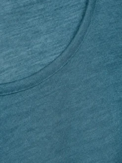 Shirt aus Merinowolle & Seide