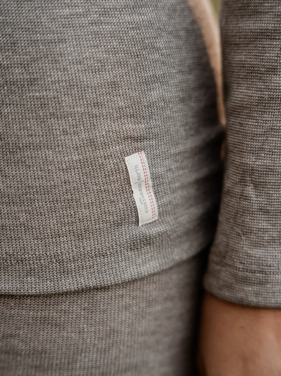Shirt aus Merinowolle & Seide