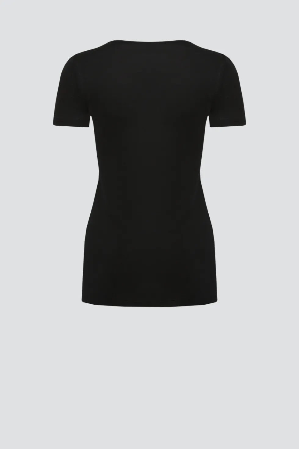 Shirt aus Merinowolle & Seide