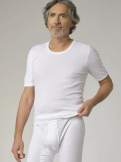 Shirt kurzarm aus Feinripp-Qualität