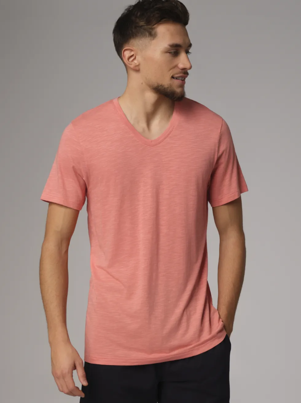Shirt kurzarm aus Flammgarn