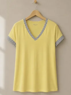 Shirt kurzarm aus Micromodal