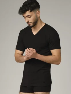 Shirt Kurzarm mit Nadelzug