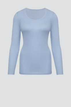 Shirt langarm aus Bio-Baumwolle