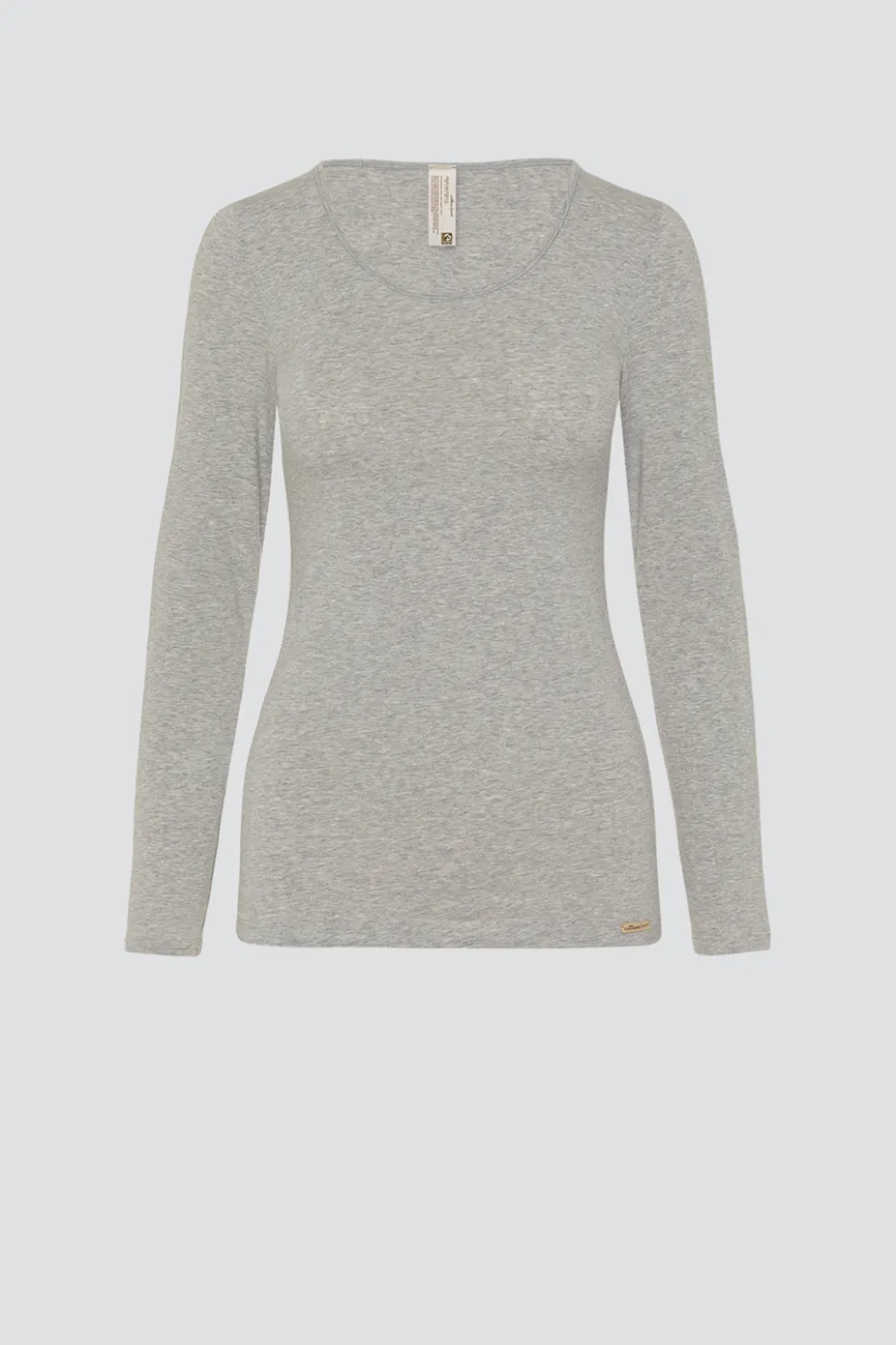 Shirt langarm aus Bio-Baumwolle, Fairtrade