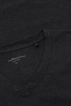Shirt langarm V-Ausschnitt