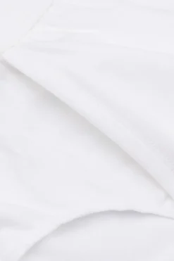 Slip mit Eingriff aus Baumwolle und Micromodal