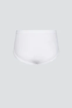 Slip mit Eingriff aus Feinripp-Qualität