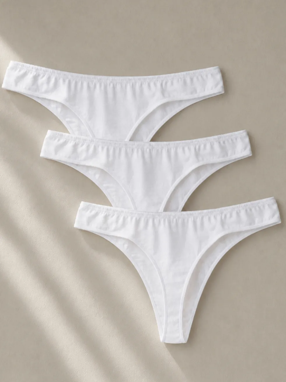 String 3er Pack aus Bio-Baumwolle, Fairtrade
